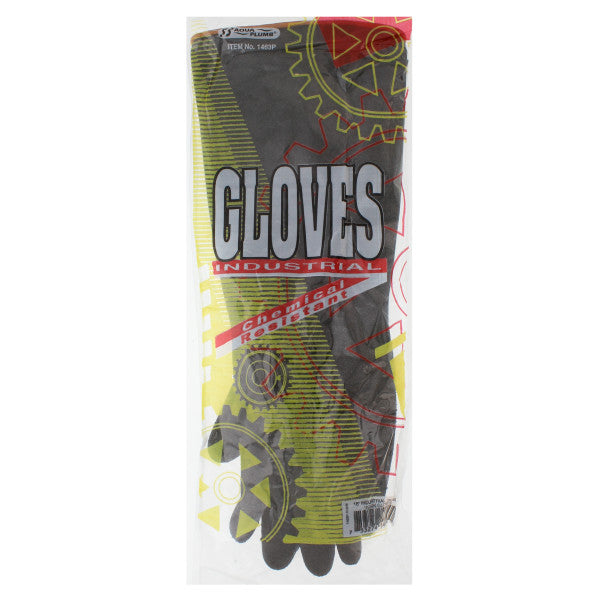 (Par) Guantes industriales de caucho (25 mil) 18"