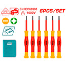 Juego De destornilladores Aislados de precisión (6 piezas)