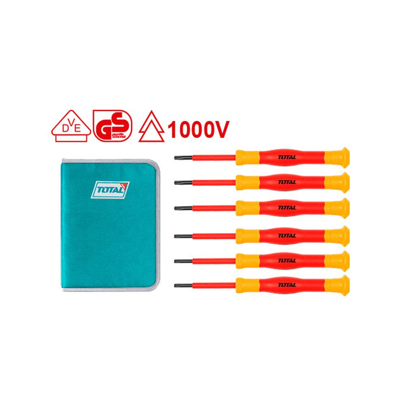 Juego De destornilladores Aislados de precisión (6 piezas)