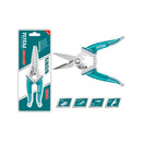 Tijera de electricista 200mm(8"), Acero Inoxidable.