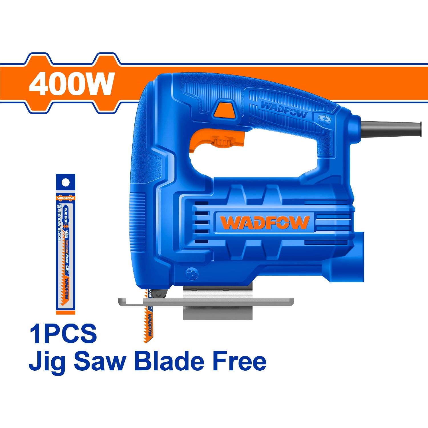 Caladora Electrica de 400 W. Voltaje: 110-120V ~ 60Hz. Velocidad sin carga: 800-3000 rpm.