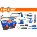Herramientas Manuales 85 pzas.(Martillo, alicate, exacto,segueta,tuercas,cinta métrica) (Juego)