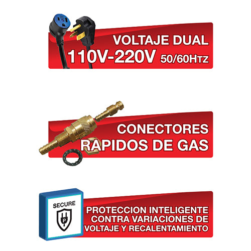 Radiador de enfriamiento por agua para antorchas WP18 y 20.Doble voltaje(110-220V)(1año)
