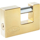 Candado para cortina de latón llave estándar 75mm L20C75EB