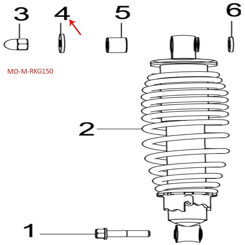 Arandela 10.5x26x2.5 (RKG150)