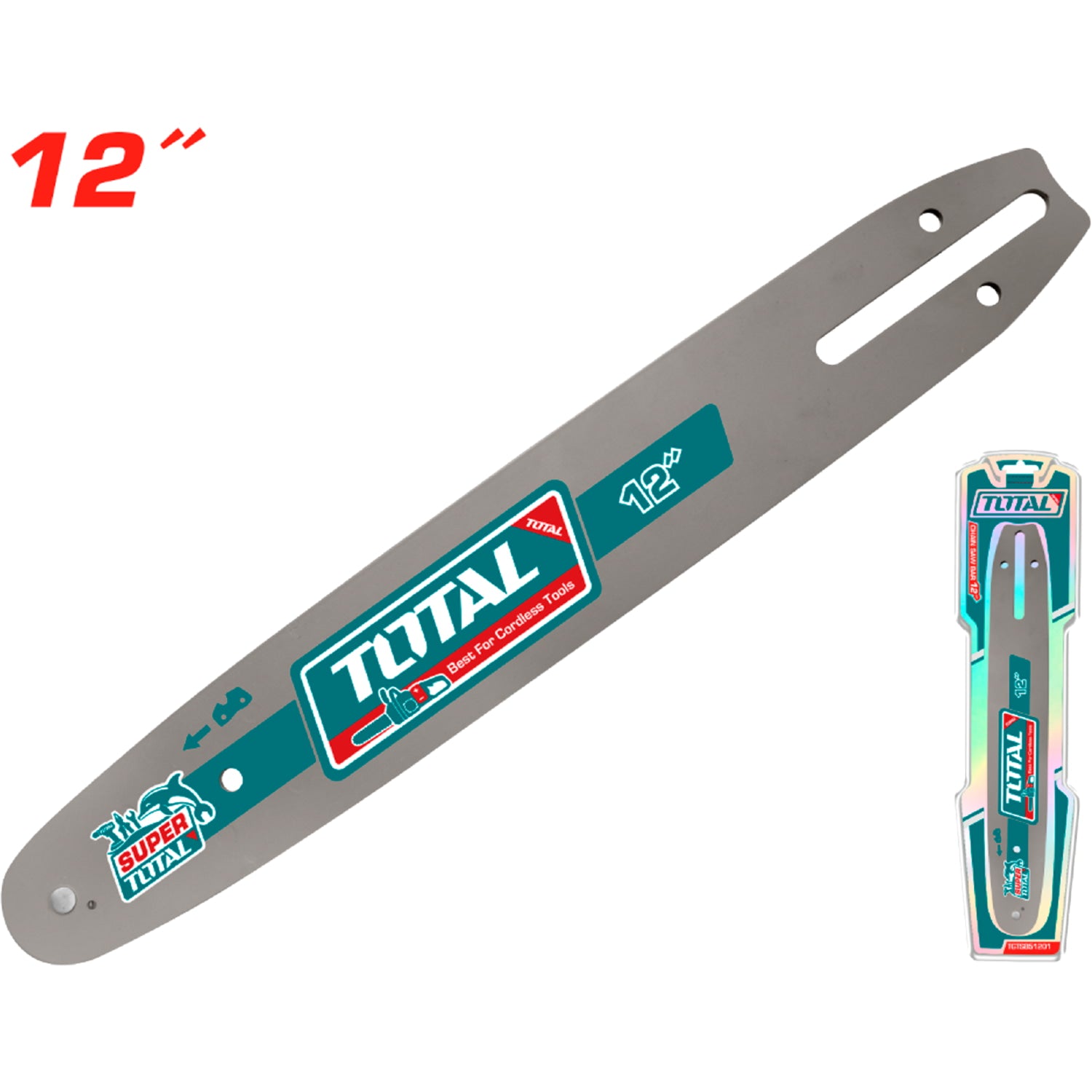 Espada o barra de motosierra 12"