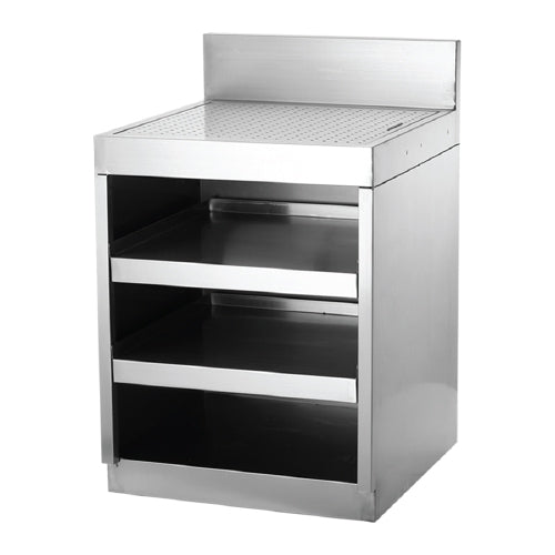 Rack de vasos con escurridor y bandejas 60x60cm