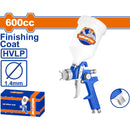 Pistola spray para Pintar 600cc. Boquilla: 1.5mm. Ideal capa base. Presión: 2-3.5 bar. De aire para compresor