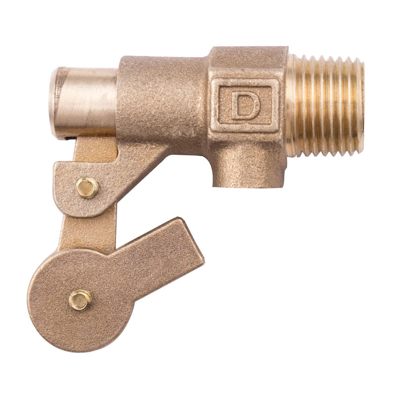 Válvula para flotador para cisterna tinaco  100 lbs/pulg2 agua