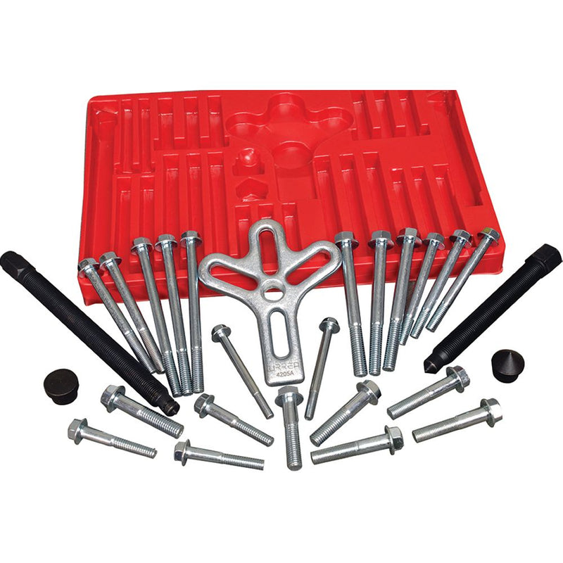 Juego extractor automotriz pata de gallo o de volante 25 pzas Urrea