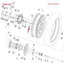 Espaciador rueda trasera (TNT150 / LEONCINO250 / TNT25 / TRK251)