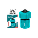 Conector rápido para manguera con adaptador de 3/4”