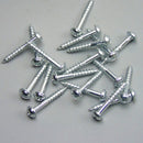 Tornillo para madera espesores 16-18mm especial para perforaciones de conexion - 100 unidades