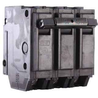 Breaker eléctrico 30 amperios de 3 polos, 120/240 V. General Electric (GE)
