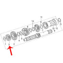 Engranaje de 2da marcha (TX200)