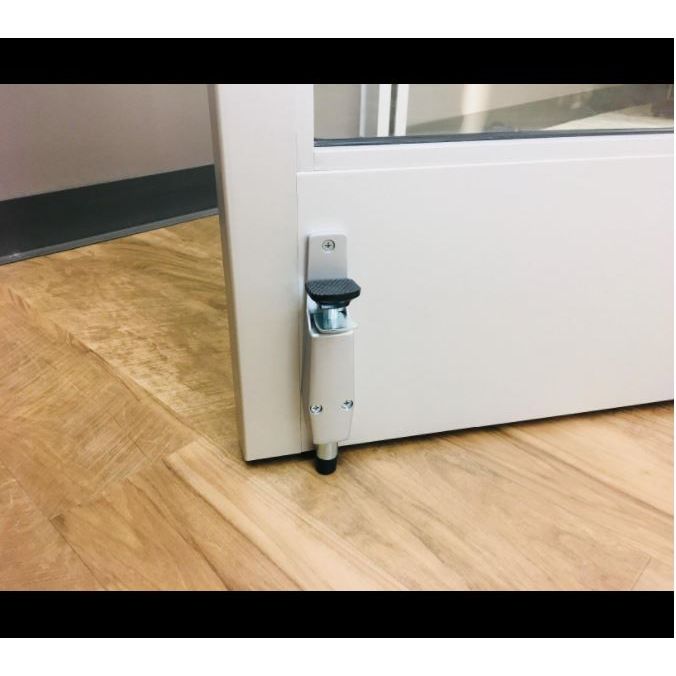 Tope de puerta con resorte para trabajo pesado de 8"