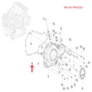 Empacadura covertor derecho (302S / LEONCINO500 / TRK502X)