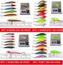 Señuelos 56 Uds. kit variado