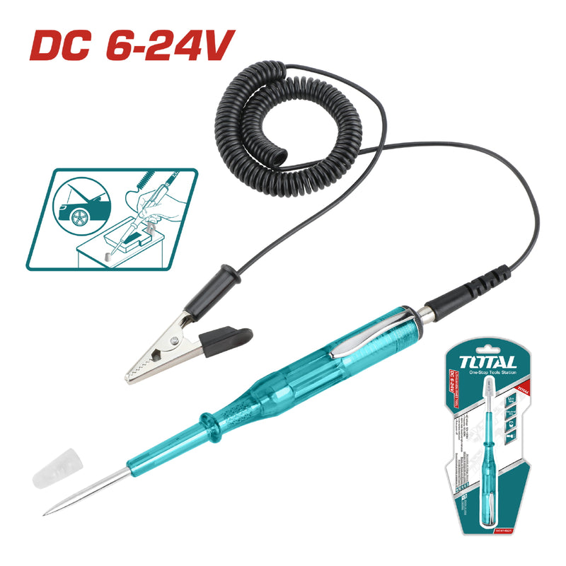 Probador de Voltaje Automotriz de 6-24 V. Diámetro 3 mm.