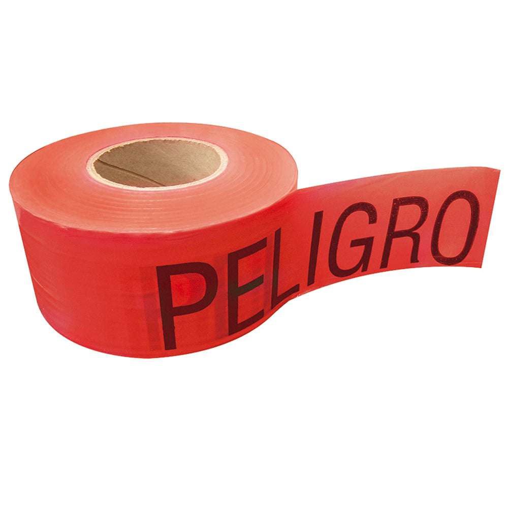 Cinta barricada peligro 100m Surtek