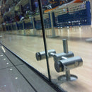 Conector muro vidrio regulable (doble).