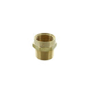 Niple para manguera de jardín (hembra 1/2" x macho 3/4" x hembra 3/4")