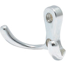 Gancho perchero doble niquel Lock