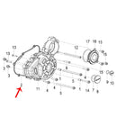 Empacadura de cobertor izquierdo (LEONCINO250 / TNT25 / TRK251)