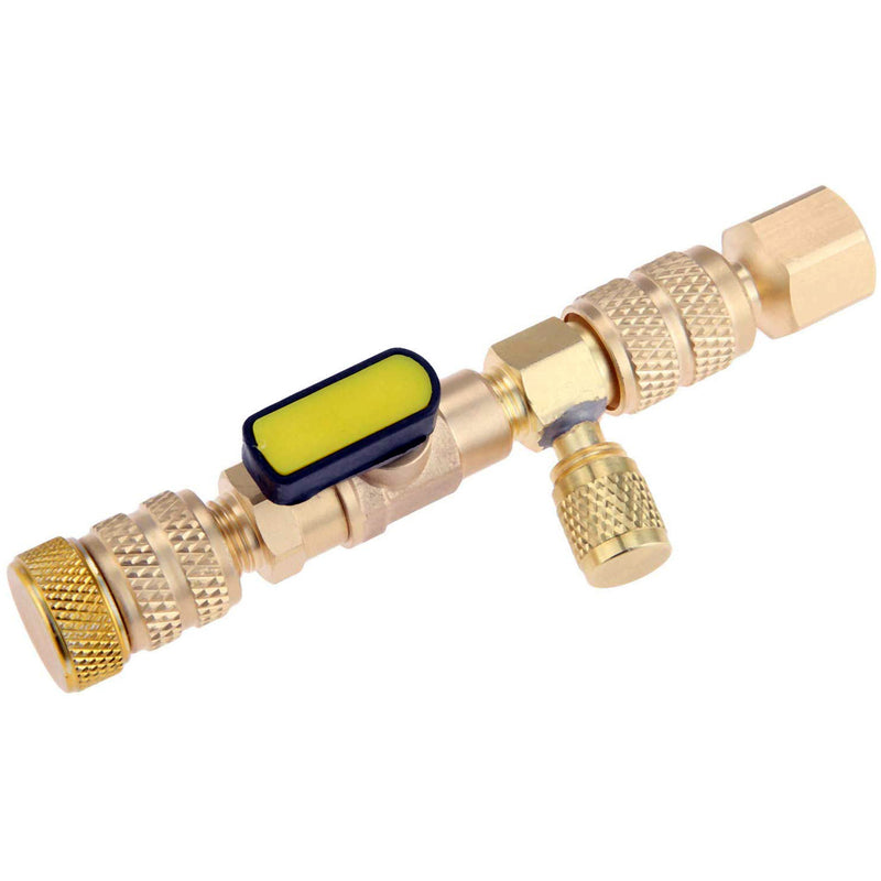 Válvula saca gusanillo para refrigeracion de núcleo removible SAE de 1/4" y 5/16"