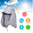 Gorra integral de protección UV