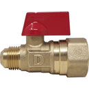 Válvula de control para gas 1/2" sin contratuerca