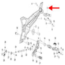 Posapie trasero izquierdo (302S / TNT600 / 752S / TNT135)