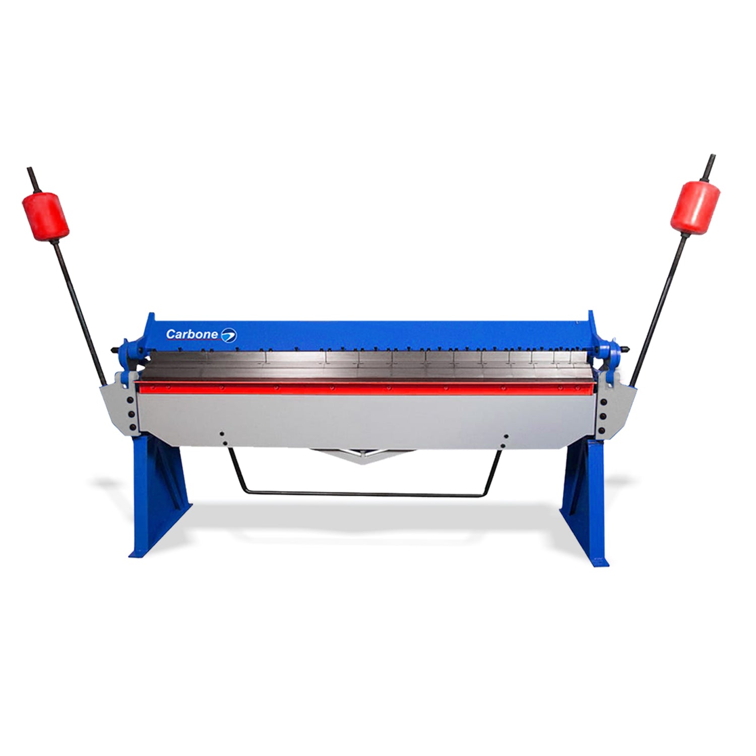 Dobladora de laminas manual de muelas 3 mts de largo (10 pies). Espesor en  acero al carbon 2.0 mm (#14)