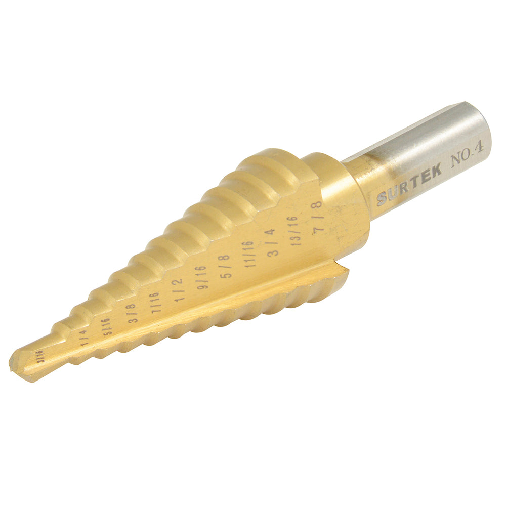 Broca escalonada #3 3/16-7/8" Surtek