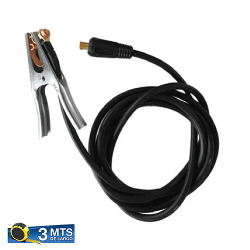 Pinza de Cable tierra 500A Dinse 35  (3 mts).