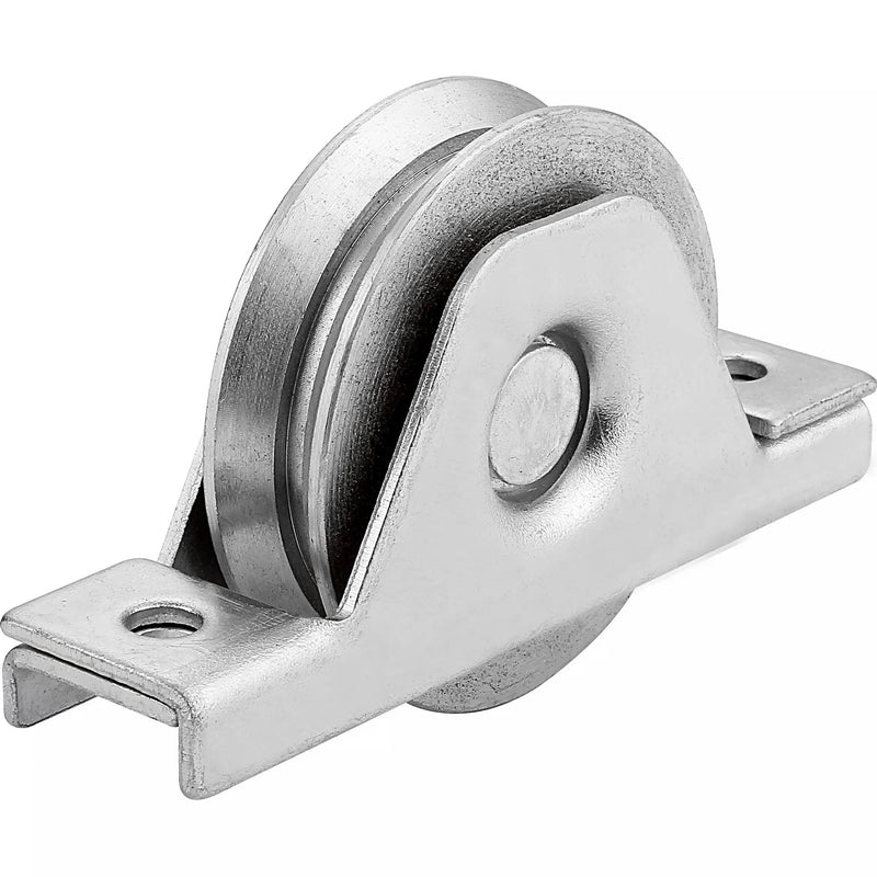 Rueda empotrable 4". 1 rolinera. 350KG.