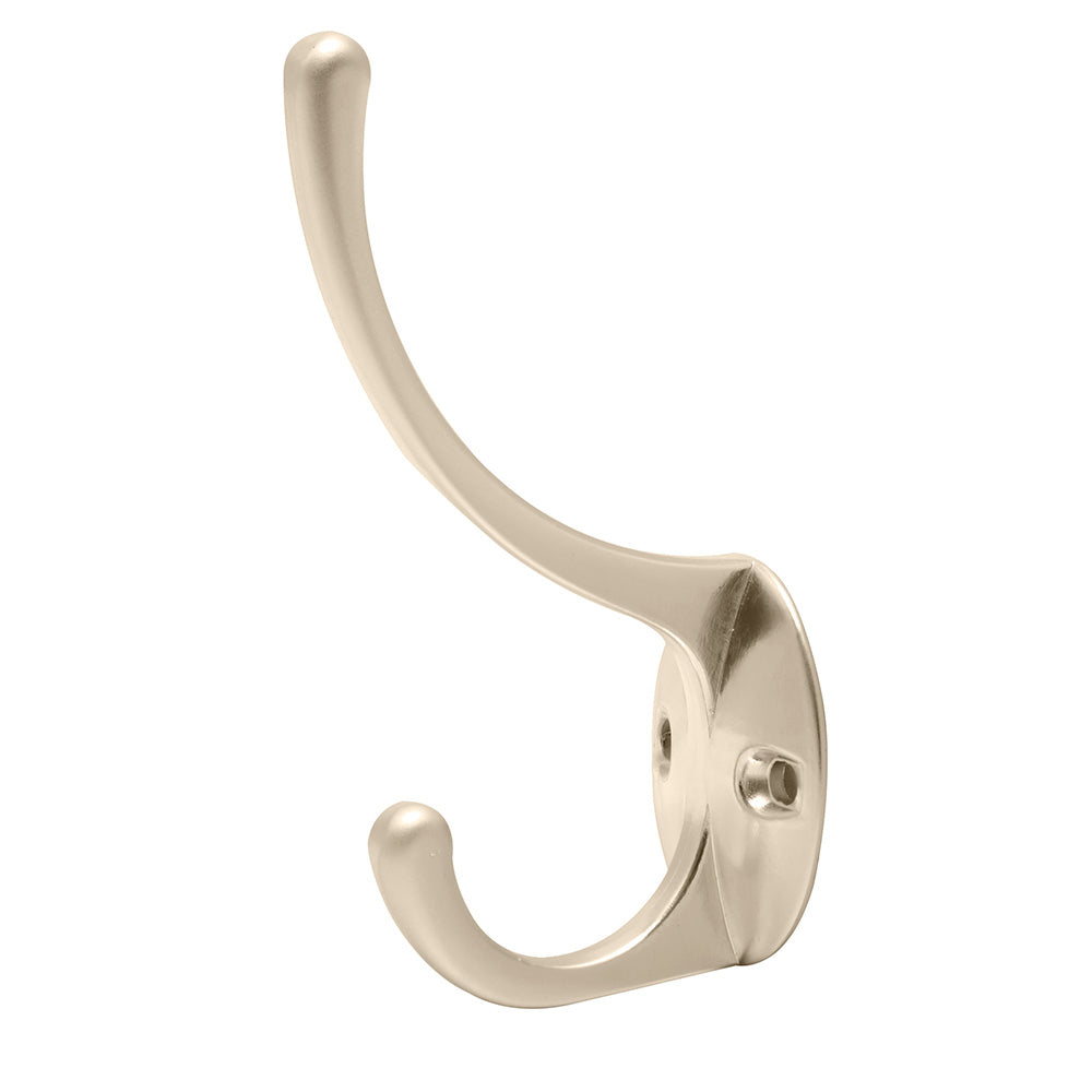 Gancho perchero para sombrero y abrigo, niquelado Lock