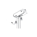 Tornillo especial para remache roscado M5. Socked countersink head M5x25 mm. Acero inox