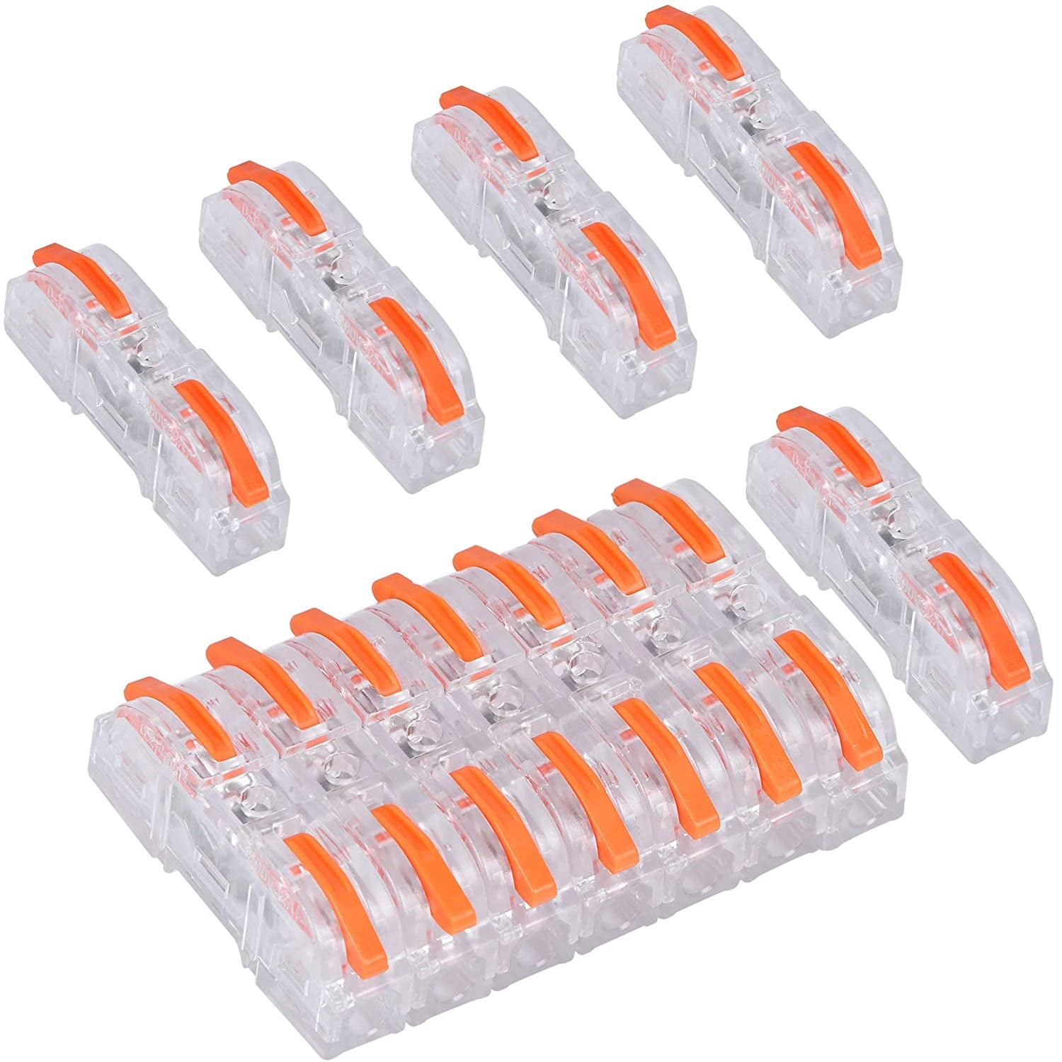 Conectores eléctricos de empalme rápido (10 Pzas)
