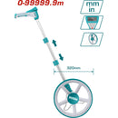 Odómetro de rueda con pantalla digital (métrico / pulgadas) Para medir distancias
