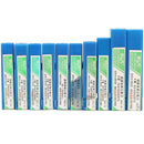 Fresas punta cuadrada rectificadoras de acero de alta velocidad HSS 4, de vástago recto. (Set de 10 pcs)