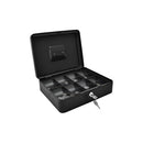 Caja menuda de 6" con llaves, color negro