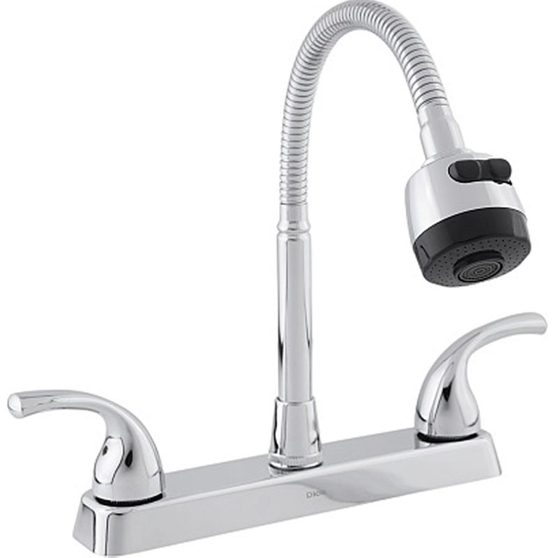 Llave mezcladora ABS ecológica de 8" para fregadores CUELLO MOVIL