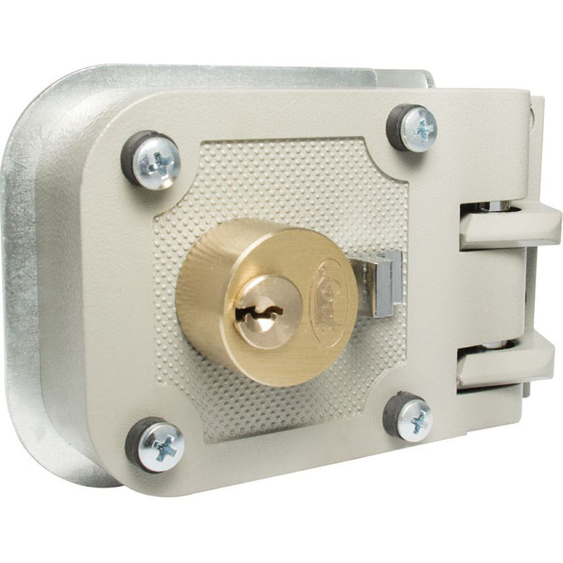 Cerradura de sobreponer garra de tigre para puerta corrediza izquierda Lock