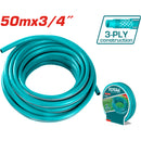 Manguera de agua de PVC de 3/4". (50mts)