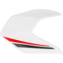 Placa de fijacion derecha del frontal blanca con calcomanias (RKG150)