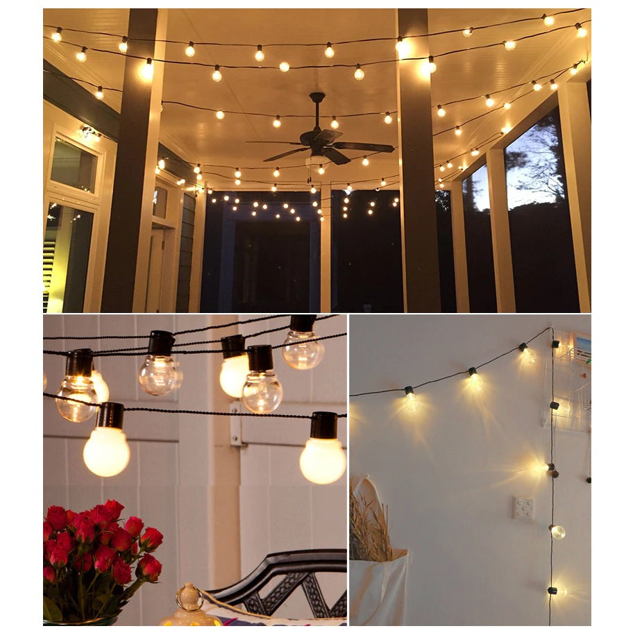 Guirnalda de Luz decorativa, 5 Mts 20 Bombillos