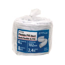 Ducto flexible de PVC de 8 pies para aire acondicionado de 4"