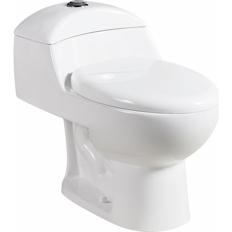 Inodoro blanco one piece alargado 800g descarga 30 años garantía