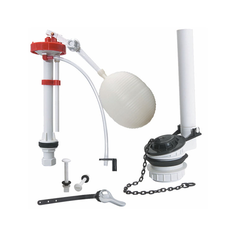 juego completo de herrajes para inodoros plástico reciclado